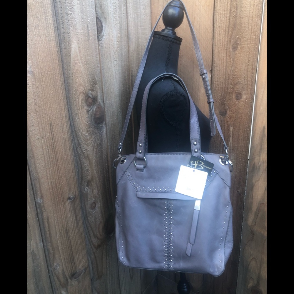 New B. Makowsky    Studded Out Crossbody